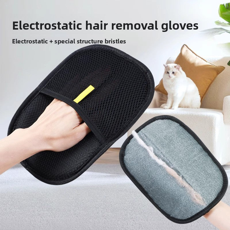Phalam Pet Electrostatic Five-Finger Hair Removal Glove for Cats and Dogs