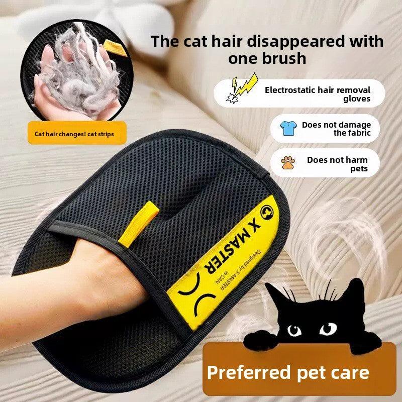 Hair Removal Glove for Cats and Dogs