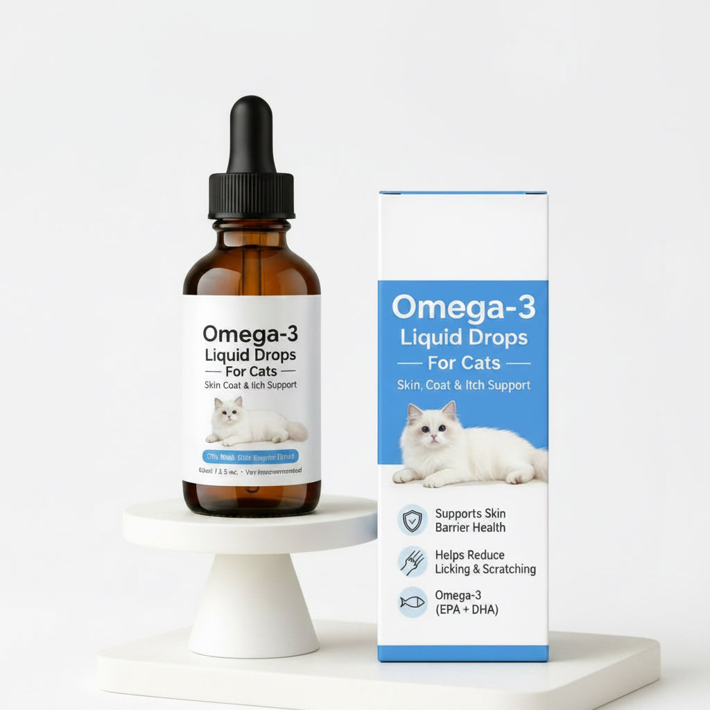 Phalam Pet Liquid Nutritional Supplement for Cats and Dogs — Salmon Flavor