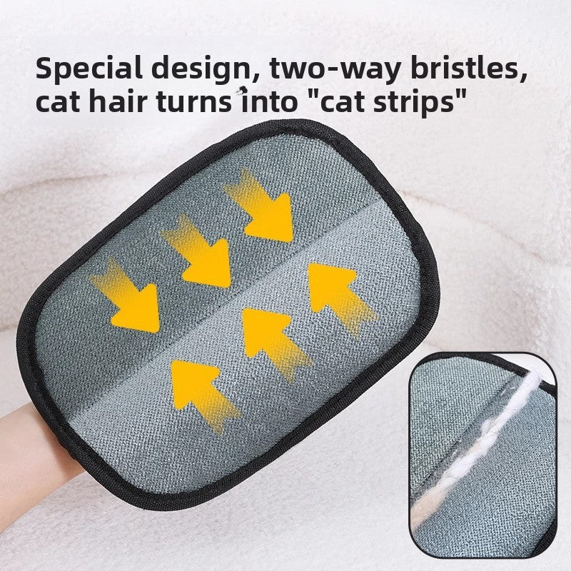 Phalam Pet Electrostatic Five-Finger Hair Removal Glove for Cats and Dogs