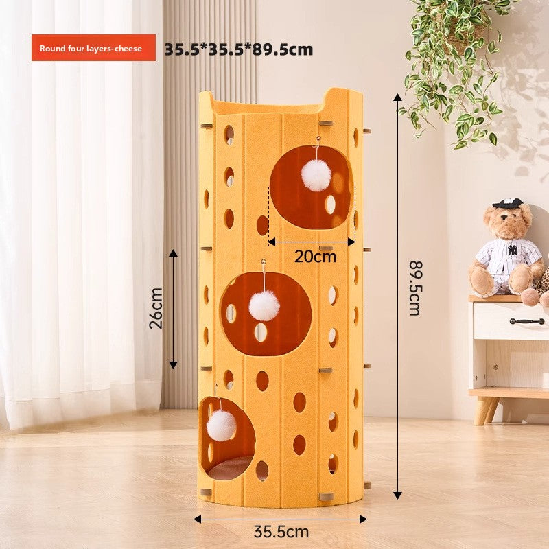 Multi Layer Cat Tree with Scratching Posts