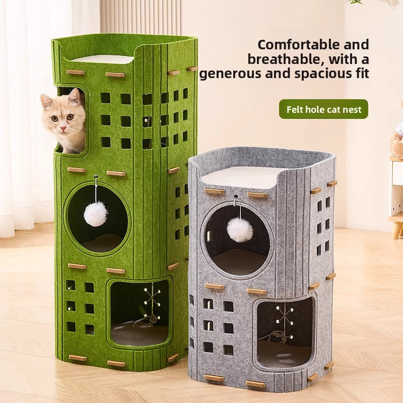 Multi Layer Cat Tree with Scratching Posts