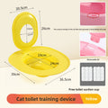 Phalam Pet Cat Litter Box Trainer – Semi-Enclosed Toilet Training Kit