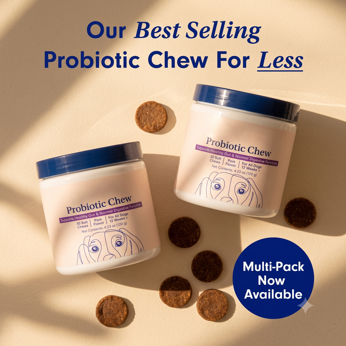 Phalam Pet Probiotic Supplements for Digestive Health