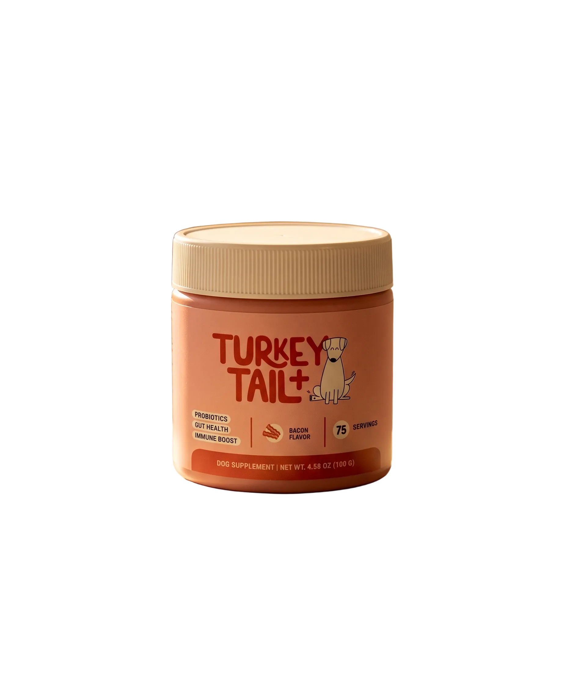 Probiotics with Turkey Tail Mushroom – Digestive & Immune Support for Dogs