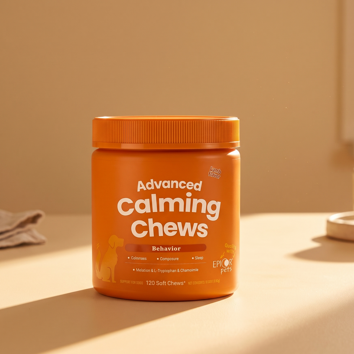 Phalam Pet Calming Soft Chew Granules – Anxiety Relief & Sleep Support