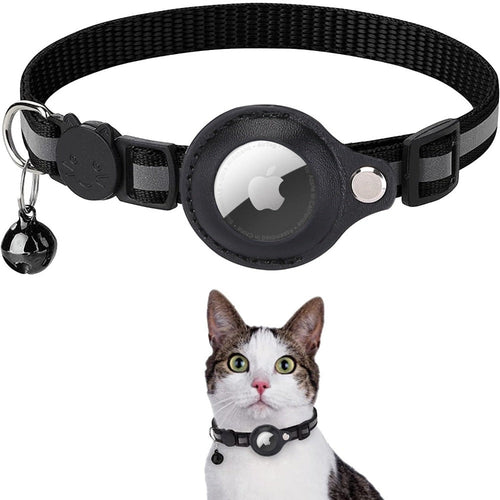 Phalam Pets Reflective AirTag Case Collar for Cats & Dogs