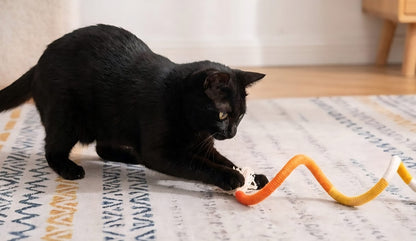 Handmade Cotton Rope Cat Toy with Silvervine