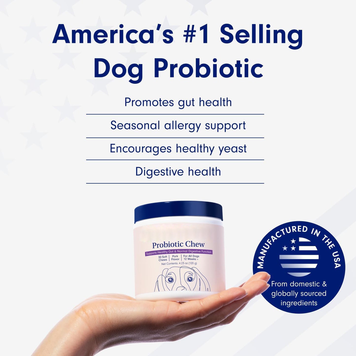 Phalam Pet Probiotic Supplements for Digestive Health