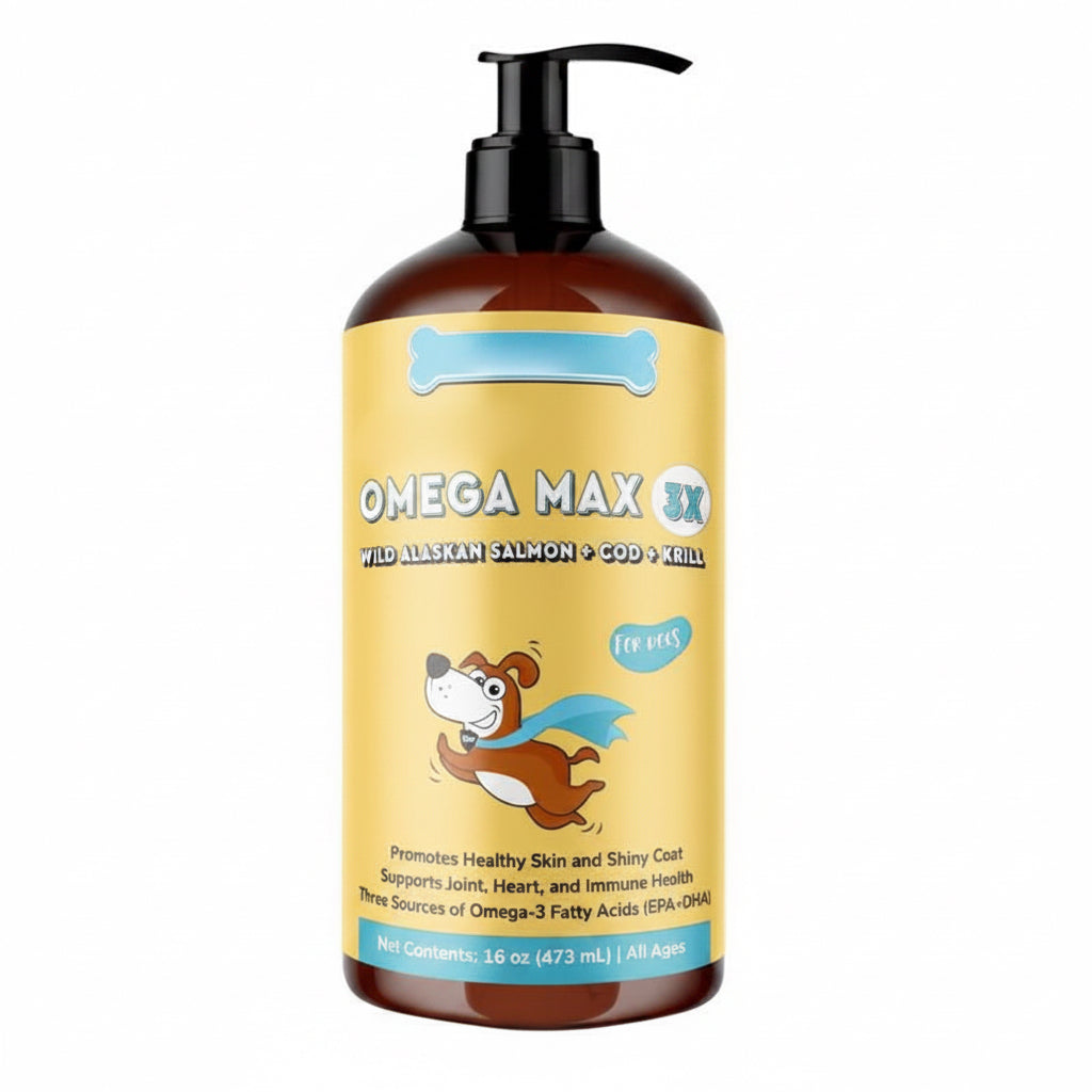 Phalam Pet Fish Oil Supplement for Dogs — Skin, Coat & Joint Support