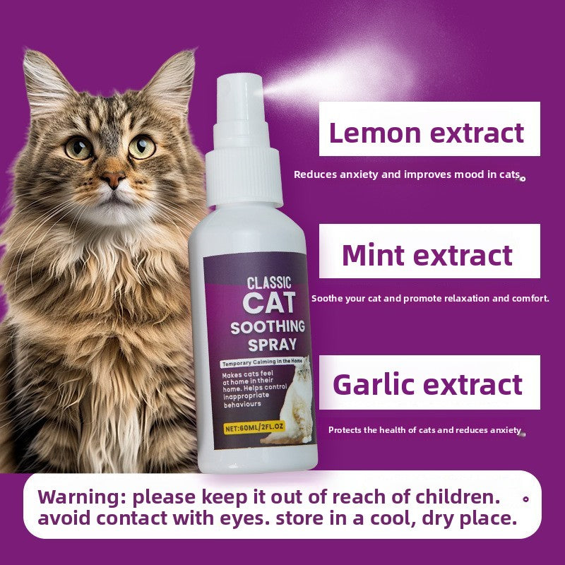Phalam Pet Calming & Anti-Scratch Spray – Anxiety Relief for Cats and Dogs