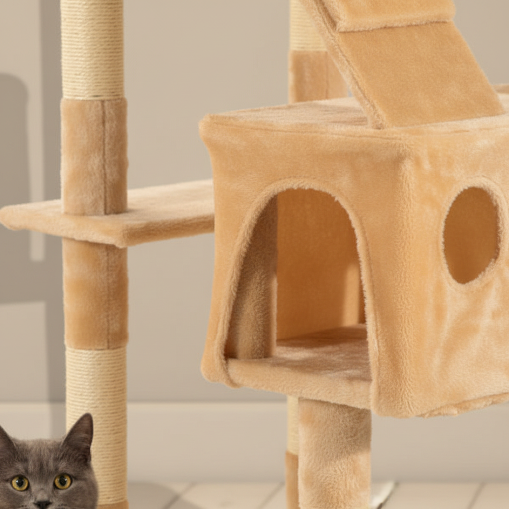 Cat Tree - Condo Close-up