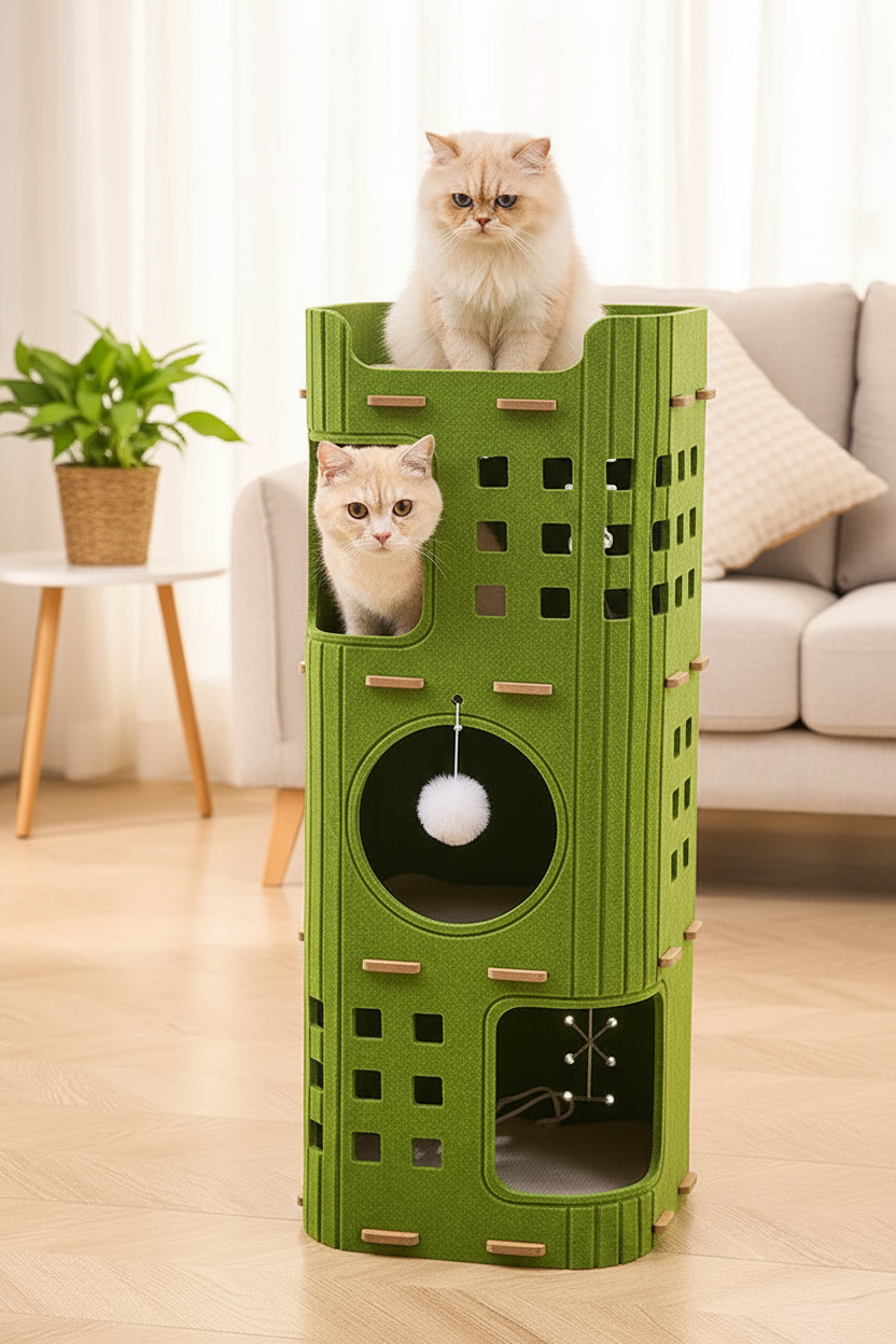 Cat Tree - Green Lifestyle