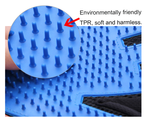 Pet Hair Remover & Grooming Brush Glove
