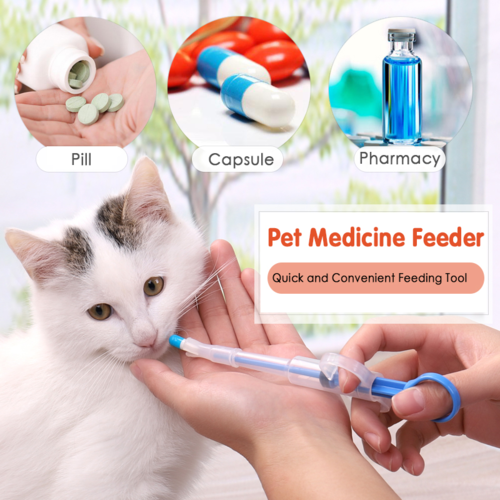 Phalam Pet Medicine Dispenser Syringe for Cats and Dogs