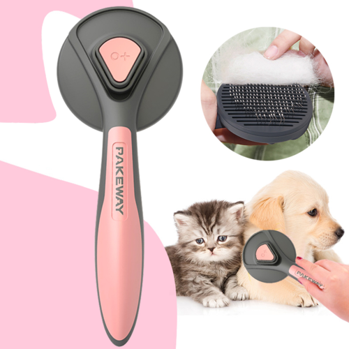 Phalam Pet Self-Cleaning Pet Grooming Comb – For Cats & Dogs