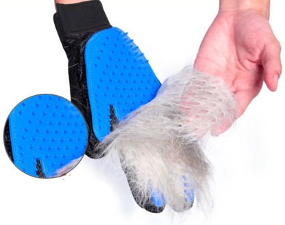 Pet Hair Remover & Grooming Brush Glove