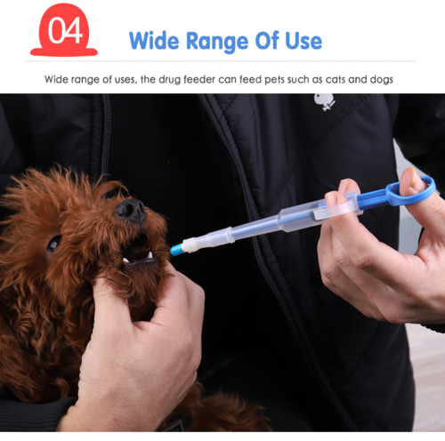 Phalam Pet Medicine Dispenser Syringe for Cats and Dogs