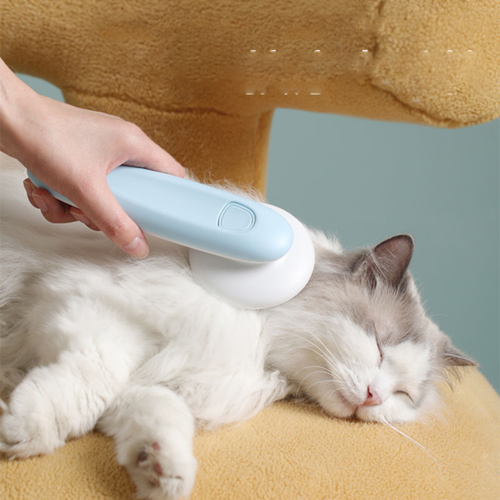 Self-Cleaning Pet Massage Comb – Grooming Brush for Cats & Dogs