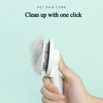Self-Cleaning Pet Massage Comb – Grooming Brush for Cats & Dogs