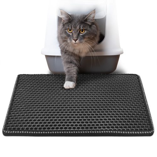 Phalam Pet Double-Layer Cat Litter Trapping Mat – Waterproof & Non-Slip