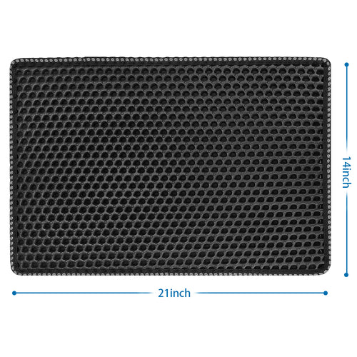 Phalam Pet Double-Layer Cat Litter Trapping Mat – Waterproof & Non-Slip