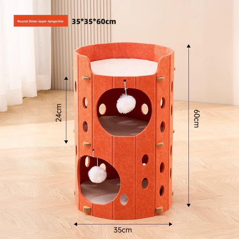 Multi Layer Cat Tree with Scratching Posts