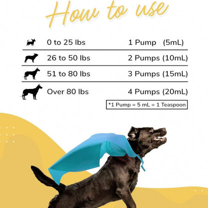 Phalam Pet Fish Oil Supplement for Dogs — Skin, Coat & Joint Support