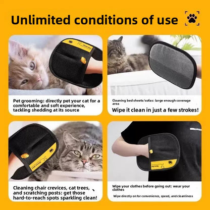 Hair Removal Glove for Cats and Dogs