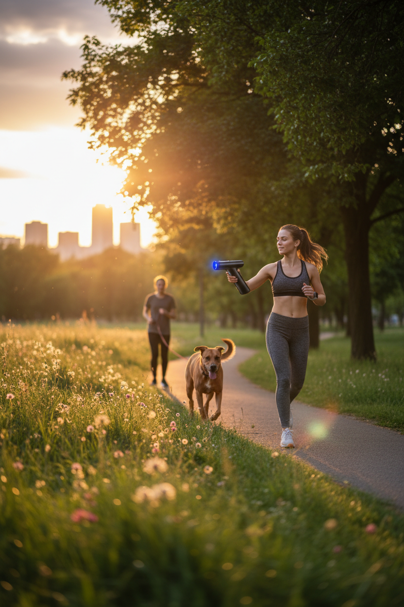 Handheld Ultrasonic Dog Repellent Device - Lifestyle