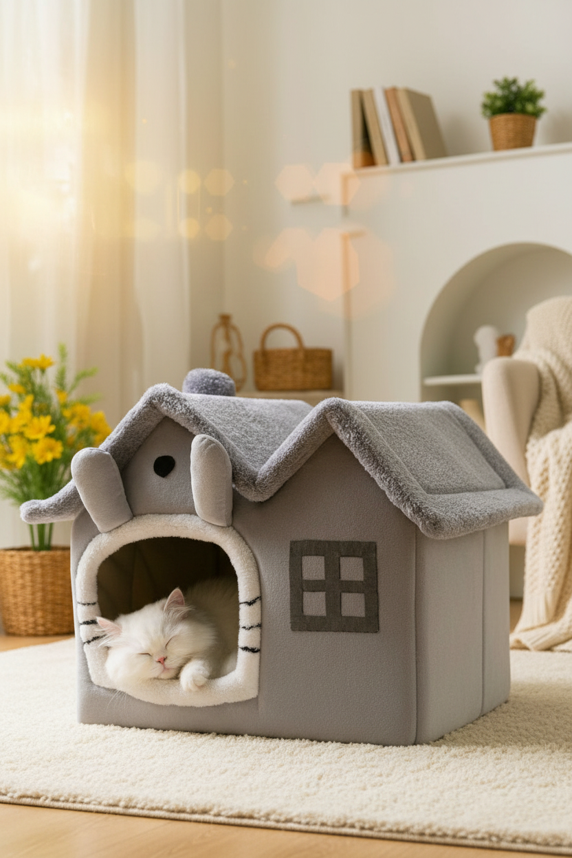 Plush Pet House